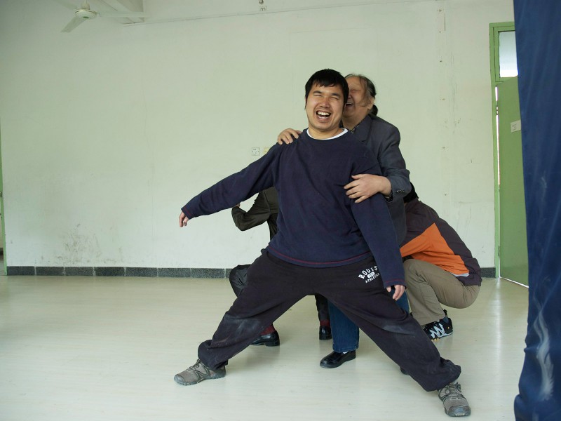 Blind actors in China