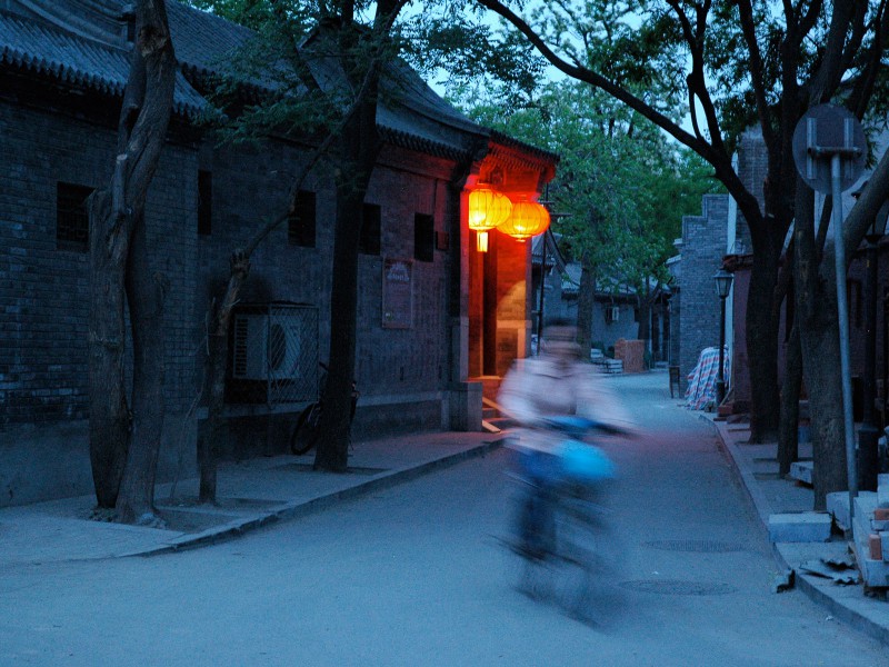 Blind actors in China