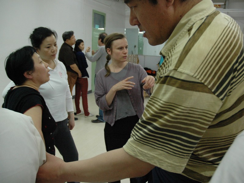 Blind actors in China