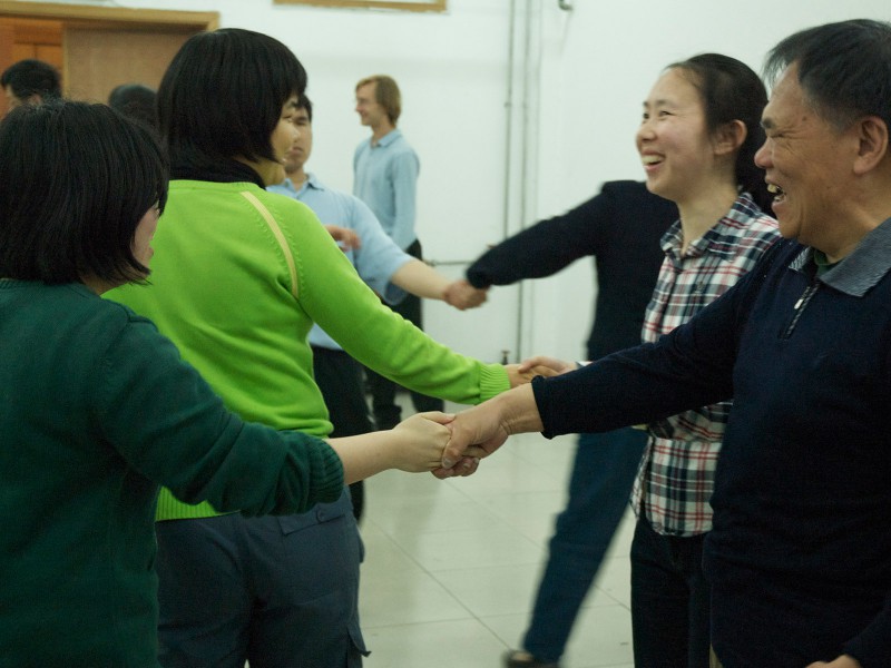 Blind actors in China